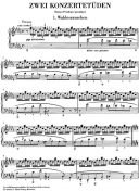 Two Concert Studies: Piano Solo (Henle) additional images 1 2