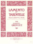 Lamento Et Tarantelle: Clarinet & Piano (Leduc) additional images 1 1
