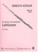 20 Easy Melodic Exercises For Flute Op.93 Book 2 (Zimmerman) additional images 1 1