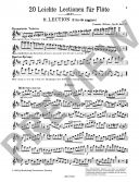 20 Easy Melodic Exercises For Flute Op.93 Book 2 (Zimmerman) additional images 1 2