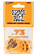 Ernie Ball Everlast Guitar Picks - Orange .73mm (12 Pack) additional images 1 2