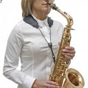 Yoke Saxophone Strap - Large Size (BG) additional images 1 2