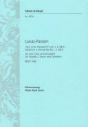 St. Lucas Passion (BWV 246) Vocal Score (Breitkopf) additional images 1 1