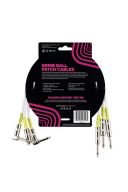 Ernie Ball Patch Cables 1.5ft White 3 Pack additional images 1 2