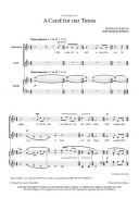 A Carol For Our Times SA (with Soprano Solo) & Piano (OUP) additional images 1 2