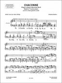 5 Etudes: Chaconne D'Apres Bach (BWV 1004) Piano additional images 1 2