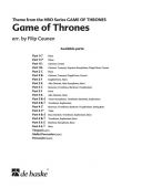 Game Of Thrones: 4 Part Variable Wind Ensemble: Score & Parts (Music Box additional images 1 2