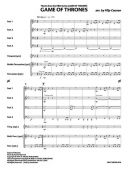 Game Of Thrones: 4 Part Variable Wind Ensemble: Score & Parts (Music Box additional images 1 3