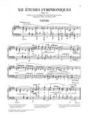 Symphonic Etudes (early And Late Versions And 5 Posthumous Versions): Piano additional images 1 2
