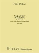 Variations Interlude & Finale On A Theme By Rameau: Piano Solo (Durand) additional images 1 1