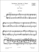 Variations Interlude & Finale On A Theme By Rameau: Piano Solo (Durand) additional images 1 2