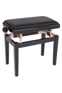 Kinsman Polished Black Piano Stool / Bench - Adjustable additional images 1 2