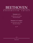 Sonata for Piano and Violin in A major Op.47 Kreutzer Sonata (Barenreiter) additional images 1 1
