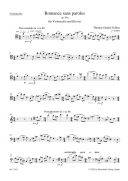 Romance sans paroles for Violoncello and Piano Op.66a  (Barenreiter) additional images 1 3