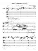 Introduction and Fantasie for Violin and Organ (Barenreiter) additional images 1 2