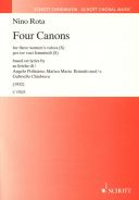 Four Canons For Three Women's Voices (Schott) additional images 1 1