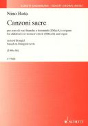 Canzoni Sacre For Children's Or Women's Choir (SMezA) And Organ (Schott) additional images 1 1
