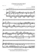 Clarinet Concerto Op.9: Clarinet & Piano (Emerson) additional images 1 2