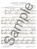 Chant Corse For Alto Saxophone & Piano (Leduc) additional images 1 3