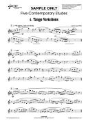 Five Contemporary Etudes For Solo Saxophone (Lopez Real) additional images 2 2