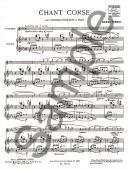 Chant Corse For Tenor Saxophone & Piano (Leduc) additional images 1 3