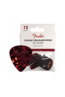 Fender Classic Celluloid 451 Pickpacks Shell Thin (12 Pack) additional images 1 2