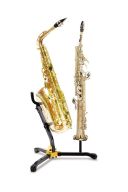 Hercules Alto/Tenor Saxophone With Soprano Sax Peg DS533BB additional images 1 2