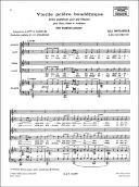 Vieille Priere Bouddhique, Vocal Score (Durand) additional images 1 2
