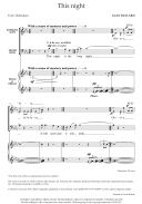 This Night: Vocal Satb & Piano (OUP) additional images 1 2