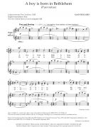 A Boy Is Born In Bethlehem: Vocal Satb & Piano (OUP) additional images 1 2