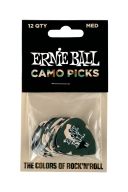 Ernie Ball Medium Camouflage Pick (12 Pack) additional images 1 2