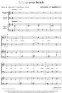 Lift up your heads for SATB and piano or organ additional images 1 2