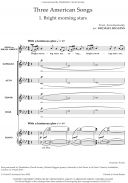 Three American Songs For SATB (with Divisions) And Piano (OUP) additional images 1 2