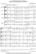 Alma Redemptoris Mater for SATB unaccompanied additional images 1 2