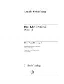 Three Piano Pieces Op.11 Piano Solo (Henle) additional images 1 2