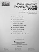 Piano Solos From Encanto, Frozen II, And Coco additional images 1 2