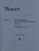 9 Variations On A Minuet By Duport: Kv573: Piano (Henle Ed) additional images 1 1