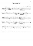 Anna Magdalena Bach Notebook For Double Bass Piano Accomp additional images 1 3