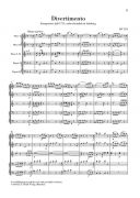 Divertimenti For Wind Sextet: Miniature Score (Henle) additional images 1 3