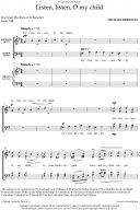  Listen, listen, O my child for SATB and optional organ additional images 1 2