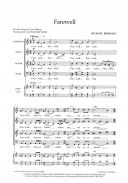 Berkeley: Farewellfor SATB (with divisions) unaccompanied additional images 1 2