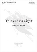 This endris night for SATB and organ additional images 1 1