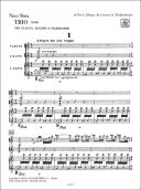 Trio For Flute, Violin, Piano (Ricordi) additional images 1 2