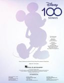 Disney 100 Songs: Top Line Chords And Lyrics  (Hardcover) additional images 1 2