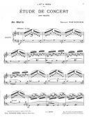 Au Matin, Étude De Concert Pour Harpe For Harp additional images 1 2