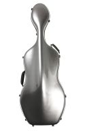 Young Polycarbonate Cello Case - Silver Weave additional images 1 1
