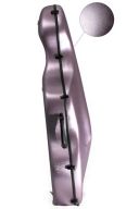 Young Polycarbonate Cello Case - Brushed Lilac additional images 1 2