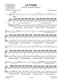 Le Cygne (The Swan) A Minor Op.33: Cello Or Viola & Piano (Durand) additional images 1 2