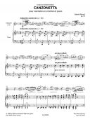 Canzonetta Op.19: Clarinet & Piano (Leduc) additional images 1 2