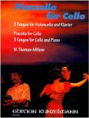 Piazzolla For Cello: Three Tangos For Cello & Piano additional images 1 1